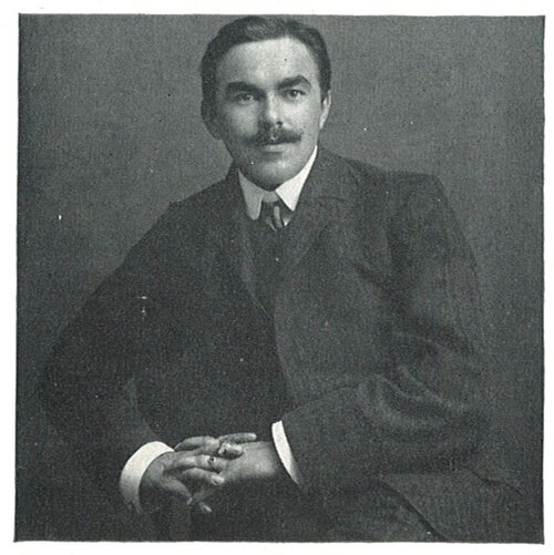 Porträtfoto von Andreas Stumpf, aufgenommen 1913 in Wolfratshausen